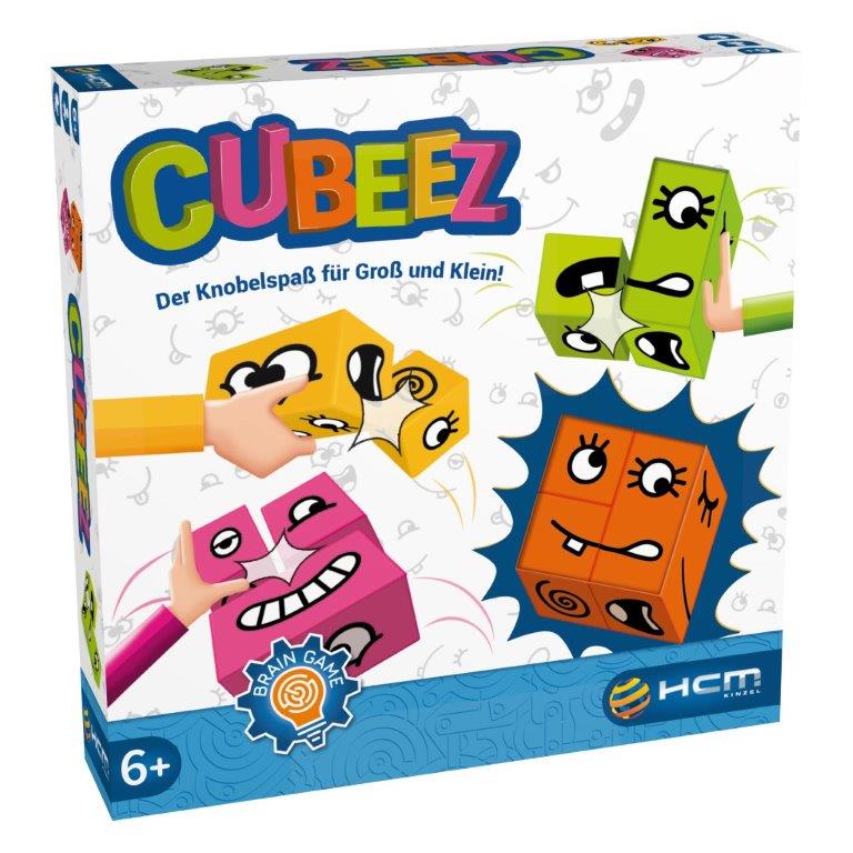 Cubeez - Aufgabenkarten geben das gesuchte Gesicht vor