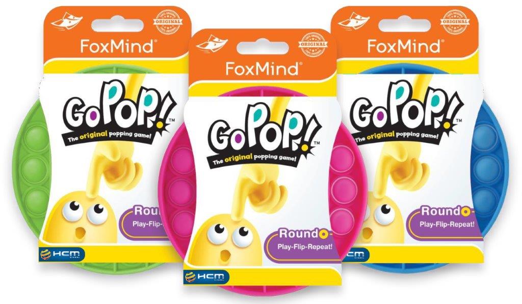 GoPop Roundo - DAS ORIGINAL. Trendiges Fidget und Logikspiel für 2