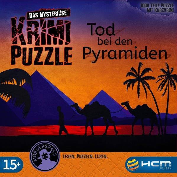 Krimi-Puzzles mit Kurzgeschichte von HCM Kinzel: 1000 Teile Spannung