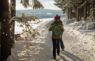 5. Deutscher Winterwandertag am fränkischen Ochsenkopf