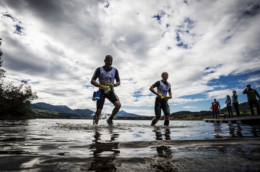 Oy-Mittelberg: Athleten aus 15 Nationen beim 4. internationalen Allgäu SwimRun